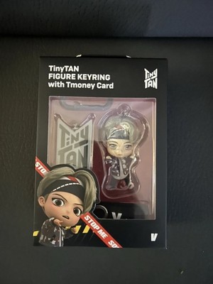 BTS ''V'' TinyTan T-Money Card with Figure Keyring Neu K-Pop