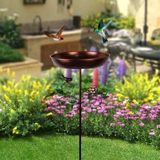 Bird Feeder Tray Food Water Bowl Wildbird Drinking Feeding Station Bird Bath