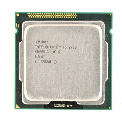 Intel Core i5-2400 3.1 GHz SR00Q Quad-Core LGA 1155 Socket H2 CPU Processor