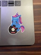 Carlos Sainz Sparkles Sprinkles Unicorn Williams F1 Formula 1 Driver Sticker