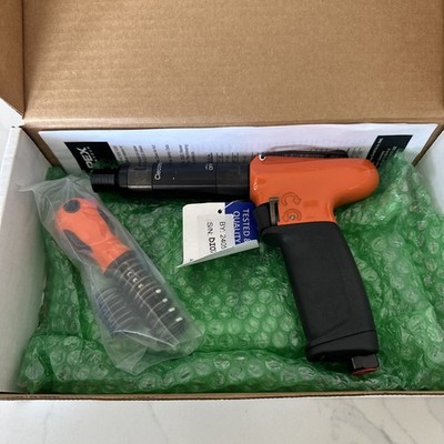 Cleco Air Screwdriver, 15 to 60 No 19TTA07Q Pneumatic Made