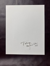 Tony La Russa # 10 Autographed Signed On 8 x 10 Photo Paper