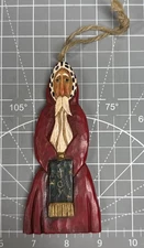 Lori Miller Collection Whispering Pines 2012 Folk Art Santa Joy