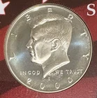 2000 ‘S’ Proof 90% Silver JFK Half Dollar *NO RESERVE!!!*