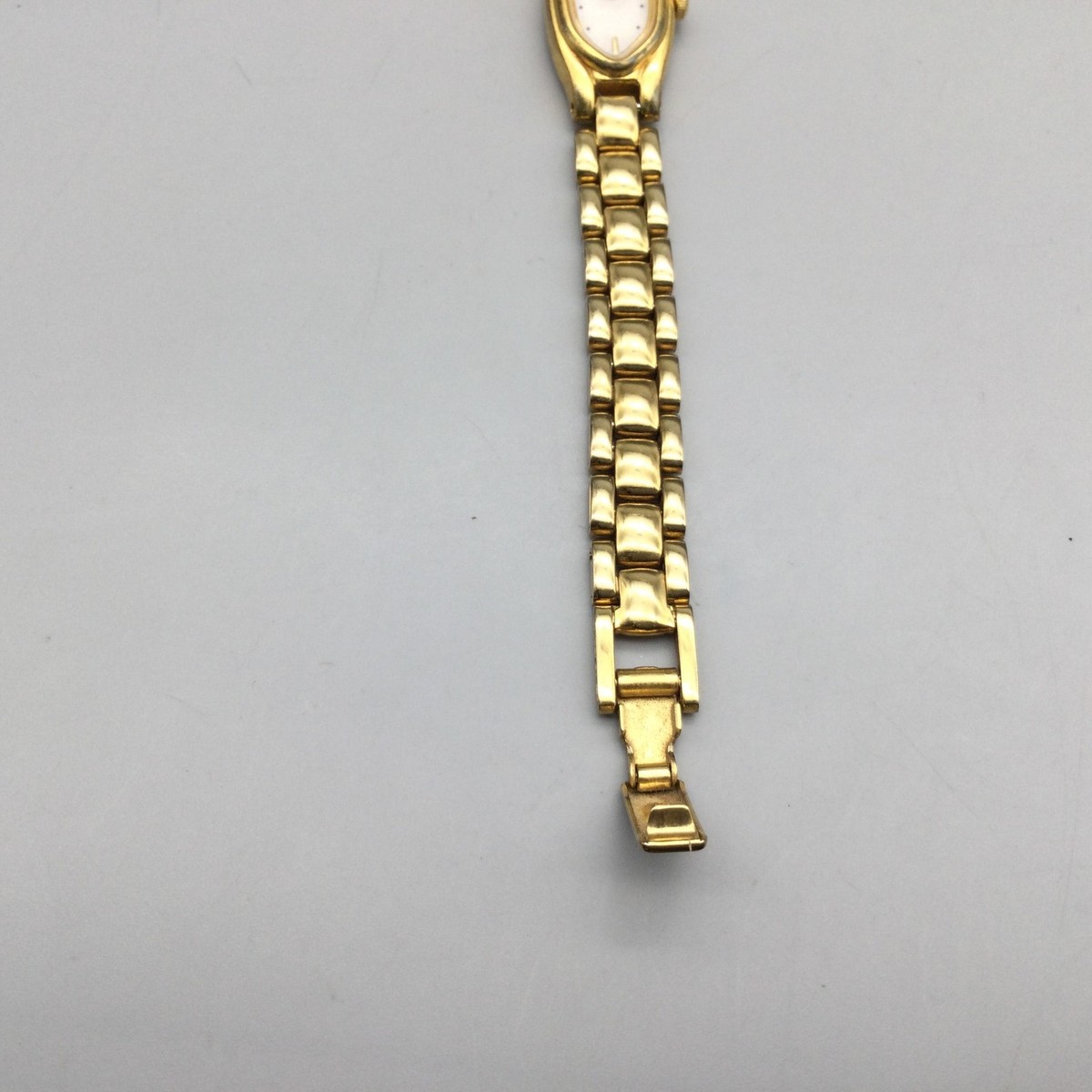 Pulsar V220-6380 Ladies Vintage Gold Tone Quartz Watch JAPAN MOP - Brand New Vintage Pulsar by Seiko V220 Ladies Gold Tone Tank Watch  main image 2
