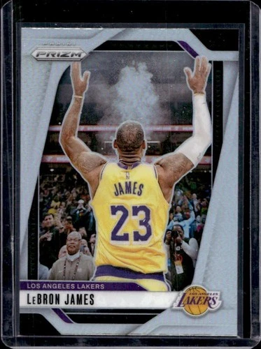 2024-25 Panini Prizm LeBron James Silver #130 Lakers