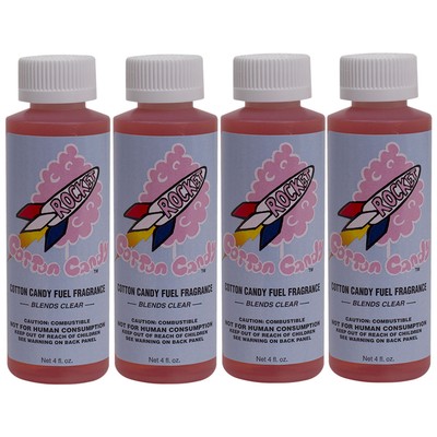 Power Plus Fuel Fragrance 19769-49 (4pk); Rocket Cotton Candy 4oz treats 20g