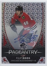 2023-24 SP Authentic Pageantry Auto Filip Roos #P-19 Auto 0cv