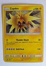 Zapdos SM145 Sun & Moon Ultra Rare Holo Promo Pokemon Card EX EN on eBay