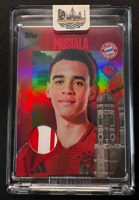 Topps FC Bayern München Team Set 2024/25 Musiala /5 Relic #BGR-JM Trikot