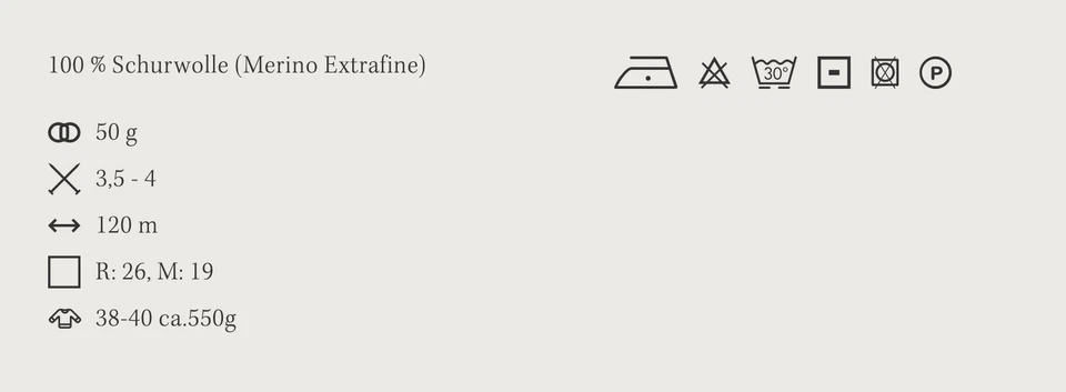 Lana Grossa Cool Wool Big – Hochwertige Wolle für vielseitige Strickideen - Bild 2 von 3