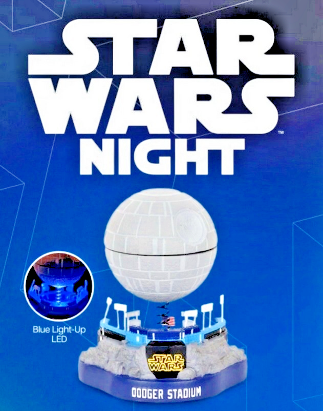 2025 Death Star Bobble - Star Wars Night Los Angeles Dodgers