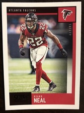 2020 Score Base #254 Keanu Neal - Atlanta Falcons