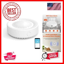 WiFi Siren Alarm: Smart Home Alarm, Wireless Burglar Alarm for Home Security ...