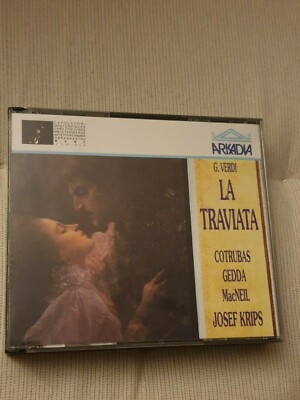VERDI La Traviata Cotrubas Gedda MacNeil Gruberova KRIPS 2CD ARKADIA