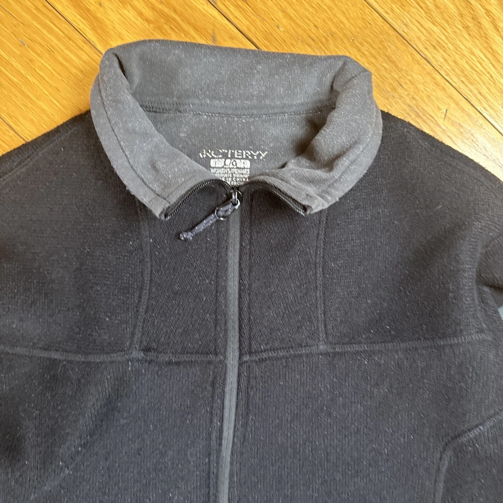 arcteryx covert full zip polartec turquoise jacket