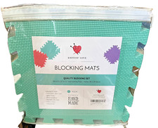 Knittin Love 9 Blocking Mats Knitting & Crochet 12" Thick Interlocking Foam USA