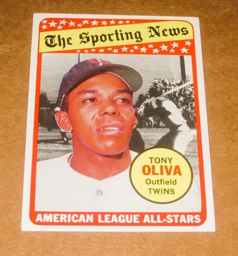 VINTAGE 1969 Topps - The Sporting News All Star Selection Tony Oliva #427