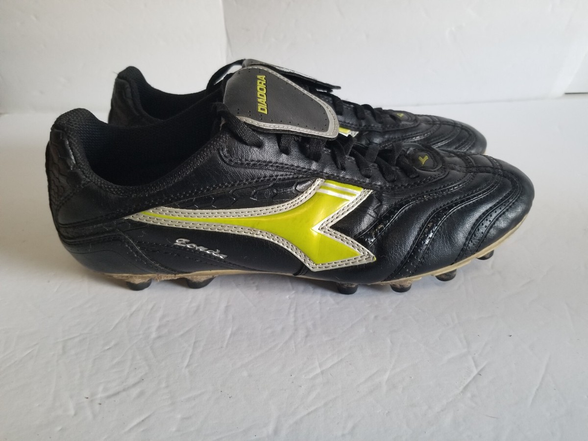 Diadora Zonda LT SC SG Baggio Leather Soccer Cleats Retro Classic Boot Size 