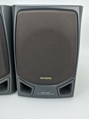Sistema de altavoces Aiwa SX-NV2100 para V2100 - graves de doble conducto 2 vías PROBADO - Imagen 4 de 8