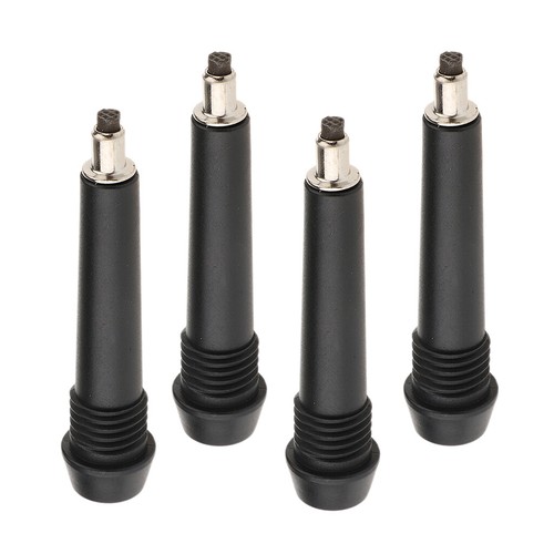 Bergstockspitze Aus Metall Vernickelt, 22 Mm Außendurchmesser - Mit Nagelloch Für Wanderstock & Spazierstock