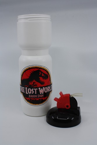 Lost World Jurassic Park 1997 Universal Studios USA Power Bottle Dinosaur T-Rex - Picture 20 of 20
