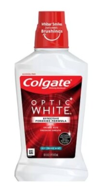 Colgate Optic White Whitening Mouthwash - 16 fl oz