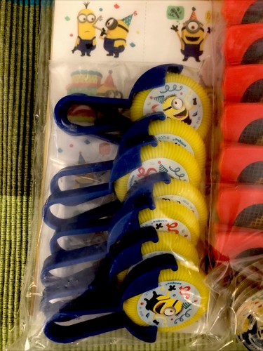 Minions The Rise of Gru Movie Deluxe Party Favors Goody Bag Fillers 48 Piece New - Picture 5 of 6