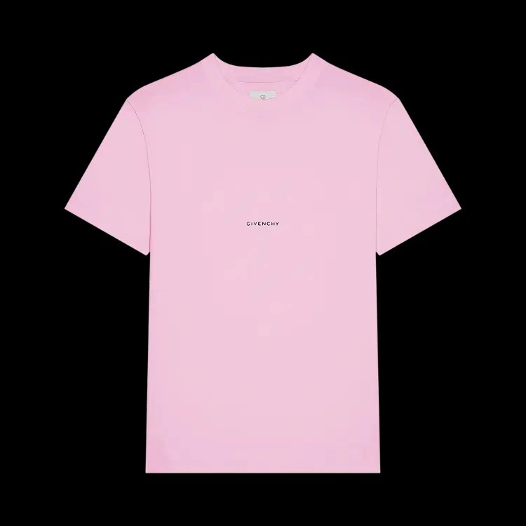 Givenchy Slim Fit Logo T-Shirt' Light Pink