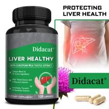 Liver Formula Promotes Digestive And Immune System Health Antioxidant 30-120 Ct