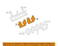 FORD OEM 10-22 E-350 Super Duty Exhaust Manifold-Manifold Gasket BC3Z9448B