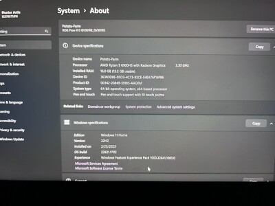ASUS ROG Flow X13 13.4