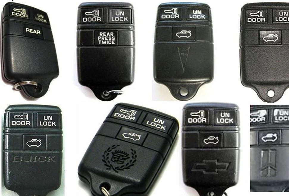 1994 1995 1996 GMC Sonoma keyless entry transmitter key FOB PHOB OEM clicker image 1