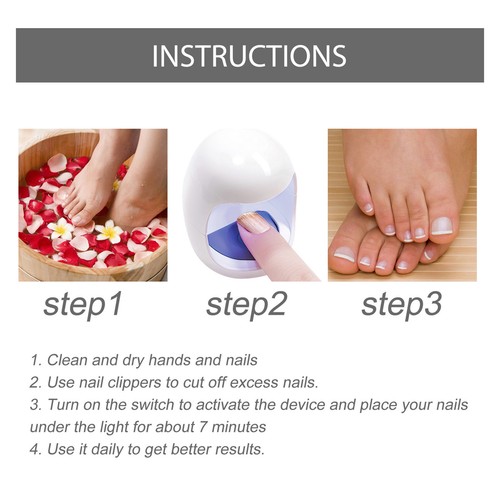 Nail Fungus Laser Device Light, Therapy Fungus Toes Treatments Devices - Picture 10 of 12