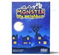 Monster My Neighbor by Z-Man Games Bluffing Deduction Group Card Game 