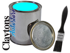 AQUA BLUE BREMSSATTELLACK METALL MOTOR HOCHTEMPERATUR 125ml GLANZ + PINSEL
