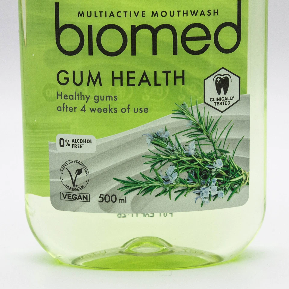 Enjuague bucal Splat Biomed Well Gum 500 ml cuidado bucal completo 98% natural x 10 Foto 4 de 4