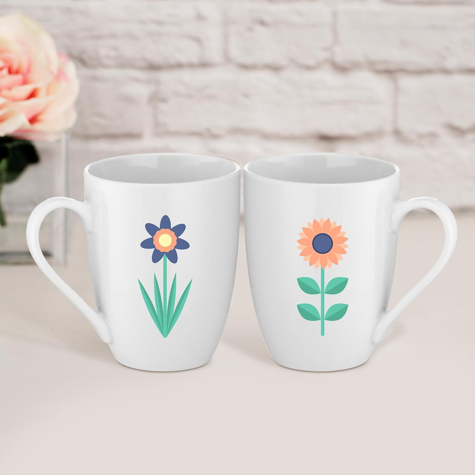 28 Pcs Paint Your Own Mug Ceramic Mugs to Paint Mug Paint Kit Decorate