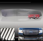 04-08 FORD F150 F-150 PICKUP FRONT UPPER BILLET GRILLE INSERT LOGO OPEN 05 06 07