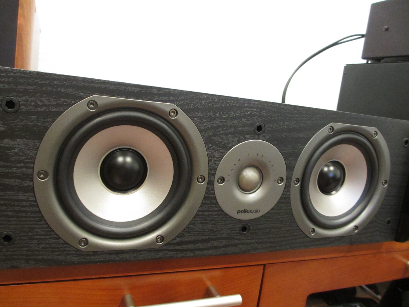 Polk Audio CS10 Black Center Channel Speaker eBay