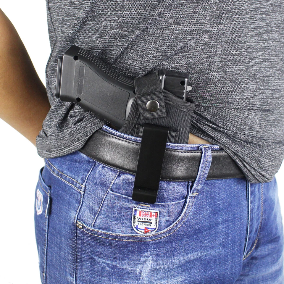 Tactical Metal Clip for Gun Holster Sheath Belt Clip Clasp Spring Hook Buckle - Image 3 of 4