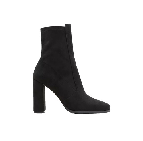 Aldo Mens Black Suede Chelsea Boots Almond Toe Ankle Booties Size 8 US 41 EUR Aldo Chelsea Black Suede Leather Pull On Ankle Boots Men main image 4