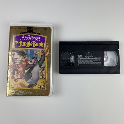 Disney The Jungle Book VHS 1997 30th Anniversary Limited Edition - Imagen 3 de 16