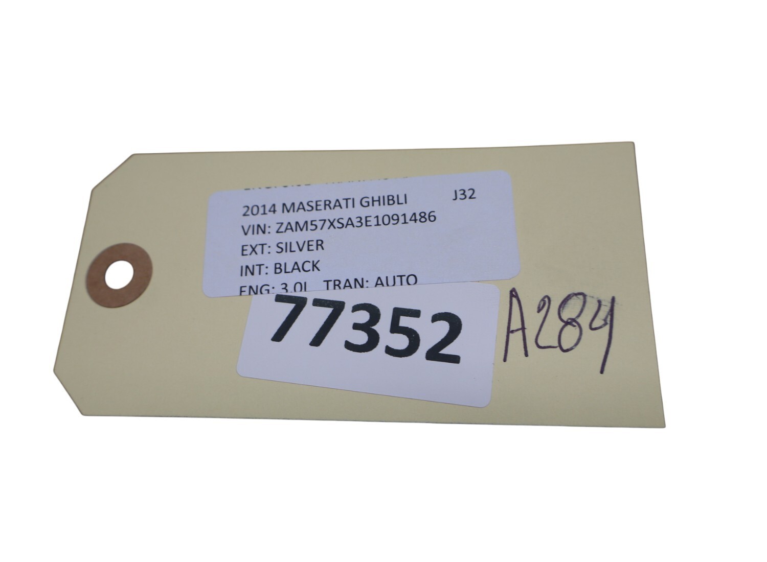 Maserati Ghibli 2014-2017 Rear Right Body molding P/N 670023096