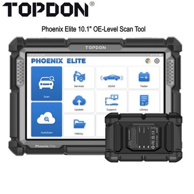 Topdon Phoenix Elite Diagnostic Scan Cloud-Based Programming,Battery Test Coding