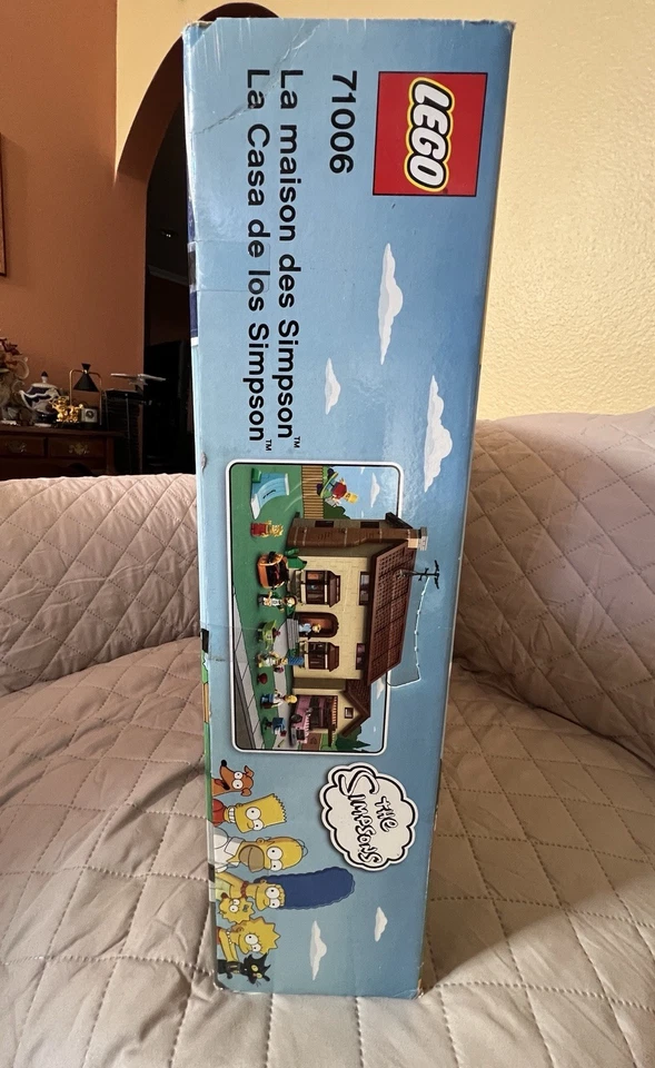 LEGO La Casa de Los Simpson (71006) - Nuevo en Caja Sellada Retirado Auténtico Foto 3 de 4