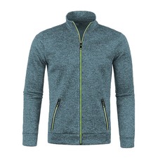 Men Fashion Knitwear Warm Cardigan Sweater Thick Fleece Jumpers Casual Jacket Co