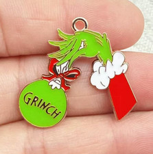 Lot Cartoon Christmas Pendant DIY earring Necklace Jewelry Making