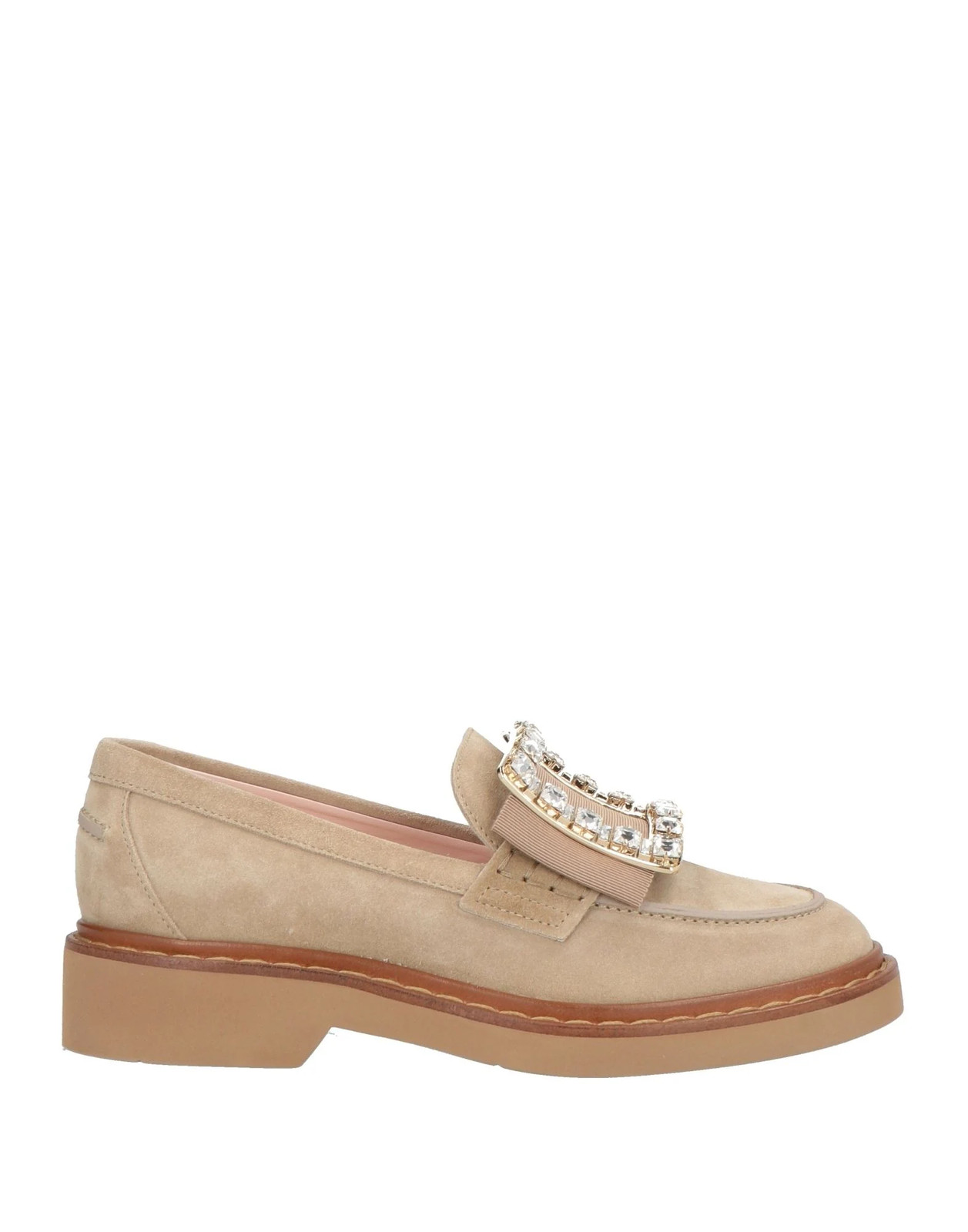 Roger Vivier - Women - Suede Loafer - Beige