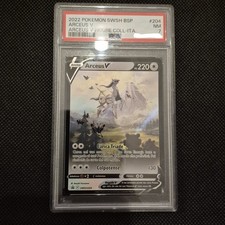 Carta Pokemon Arceus promo SWSH 204 italiano PSA